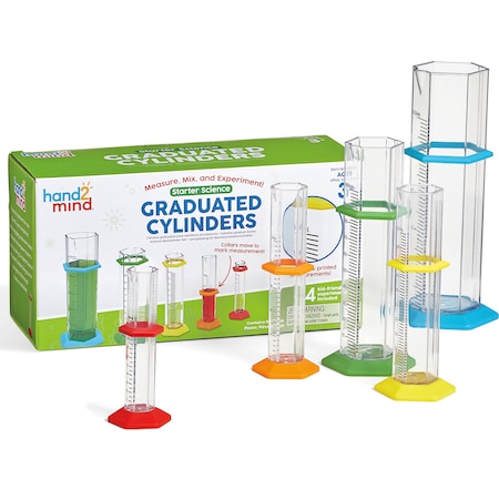 Hand2Mind Starter Science Graduated Cylinders 95813